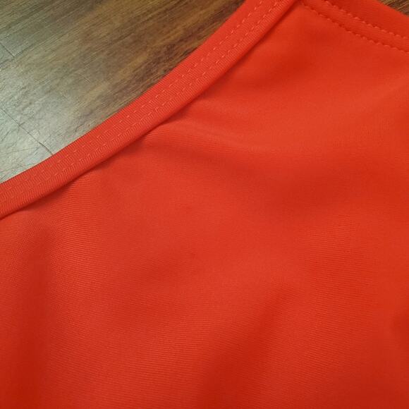 LIVE LOVE DREAM AEROPOSTALE HIGH NECK BIKINI TOP NEW WITHOUT TAGS MEDIUM RED - Picture 12 of 12